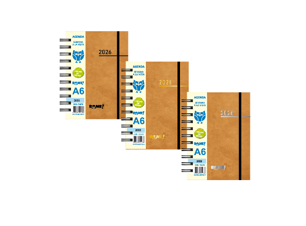Producto - AGENDA A6 ROME DIA POR PAGINA - 2026