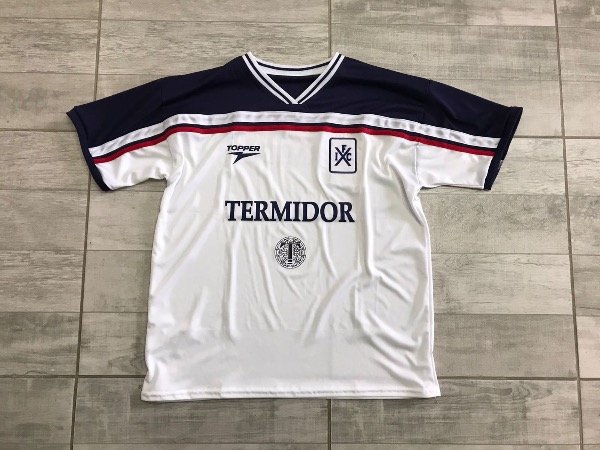 Producto - Camiseta retro de independiente termidor blanca