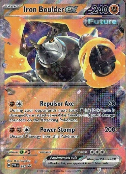 Producto - Iron Boulder ex - SVP147 - SV: Scarlet and Violet Promo Cards (SVP)
