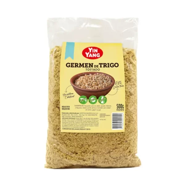 Producto - Germen de trigo tostado 500gr YING YANG