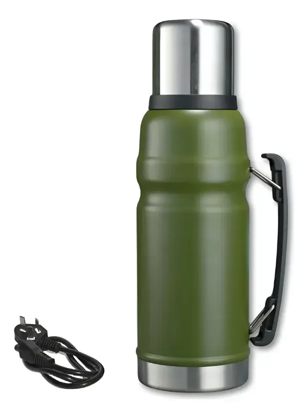 Producto - ermo Electrico 220v Acero 1 Litro. 3 Temp. Mate + Bombilla