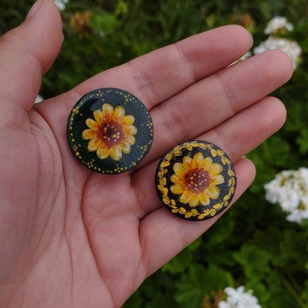 Producto - Prendedores girasol