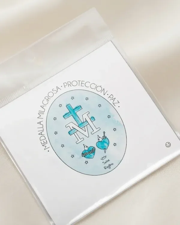 Producto - Calco Medalla Milagrosa