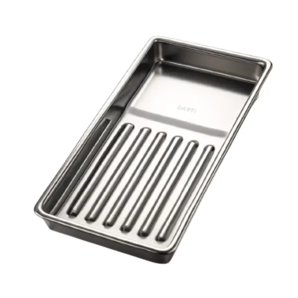 Producto - Porta Bandeja de Acero Acanalada