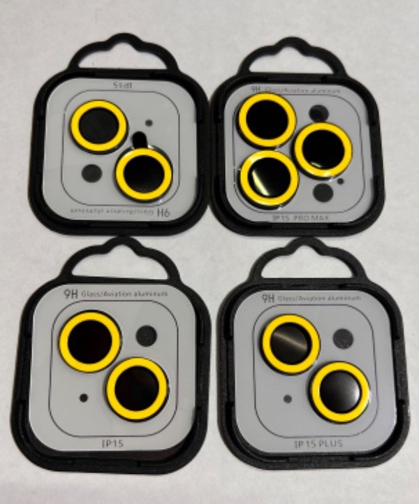Producto - Protectores de cámara Amarillo - iPhone 13