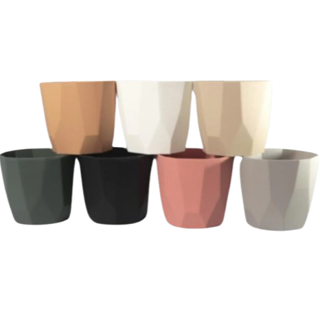 Producto - Maceta Facetada T.A.Plastic