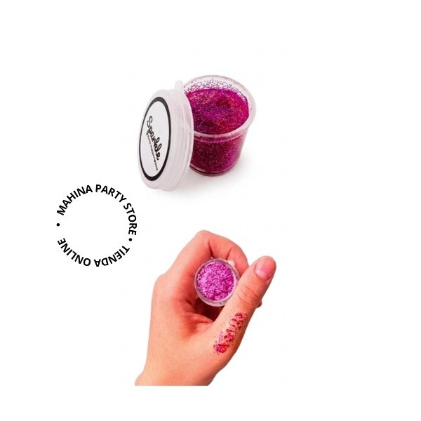 Producto - Glitter en gel Fucsia