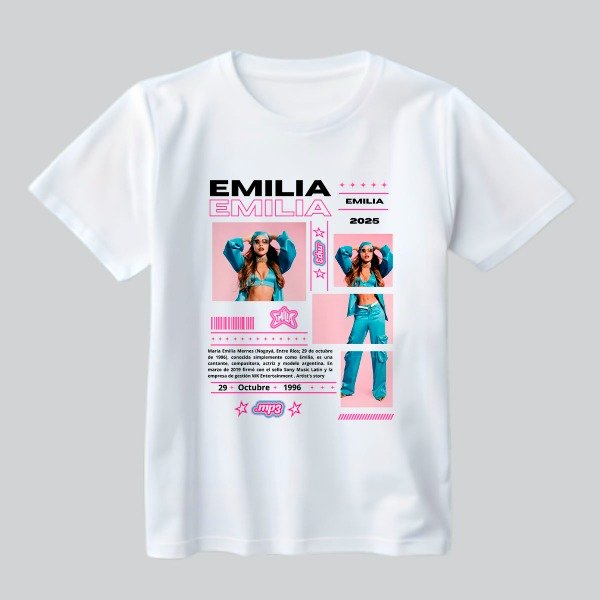 Producto - Remeras Sublimada: EMILIA MERNES
