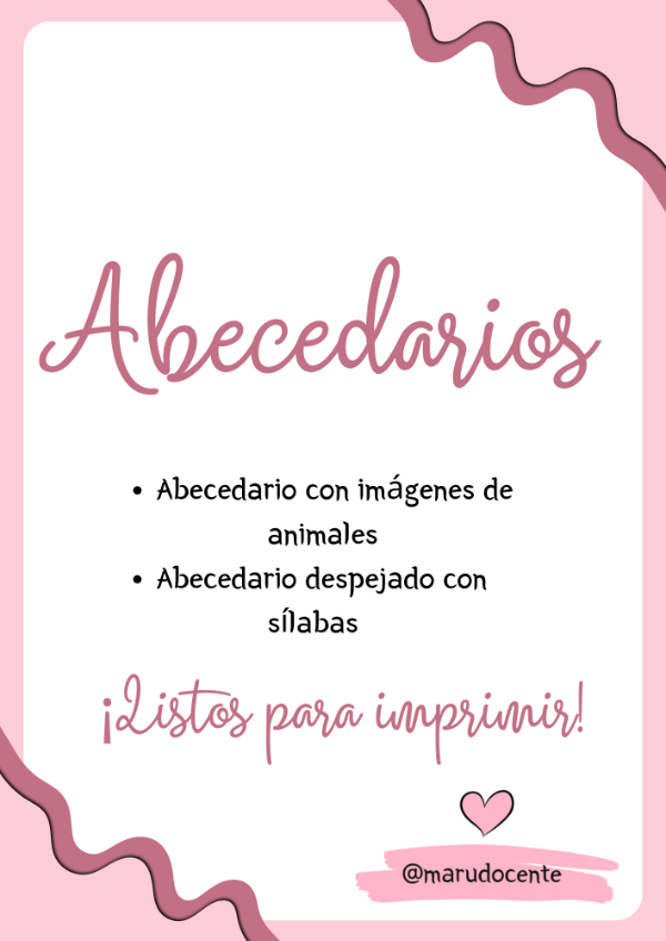 Producto - ABECEDARIOS