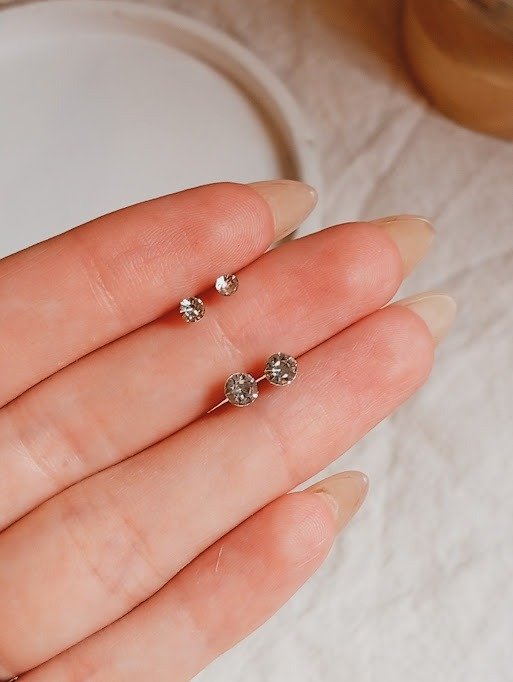 Producto - Aros strass - Acero quirúrgico