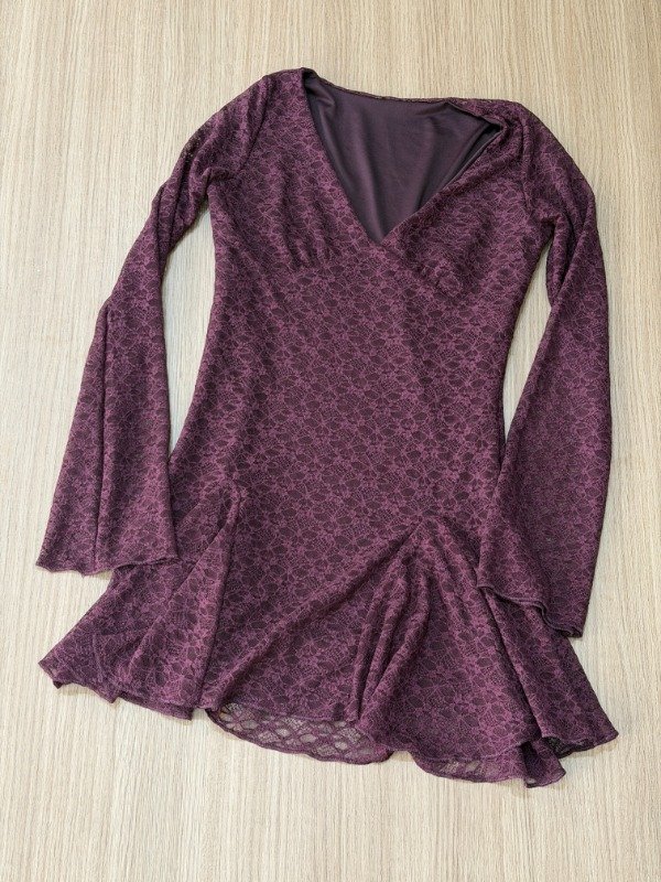 Producto - vestido bordo zoe