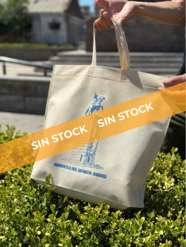Producto - Bolsa de friselina - Monumento Gral. San Martín (SIN STOCK)