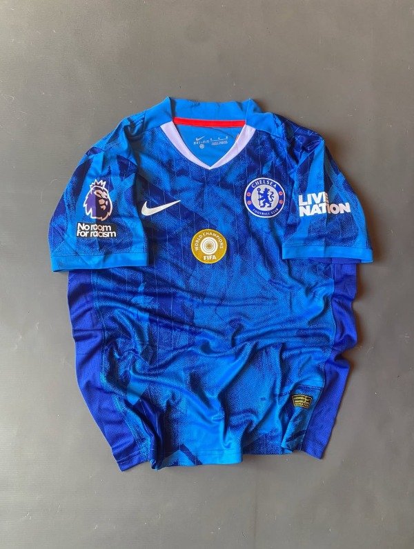 Producto - Camiseta titular versión jugador Chelsea 2025 - #8 Enzo Fernandez
