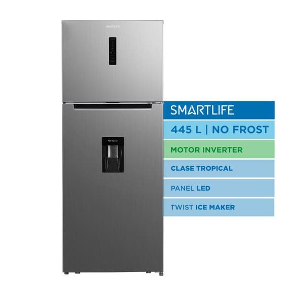 Producto - Heladera SMARTLIFE Sl-Rnf460Sdinv Inverter No Frost 445 LTS - 0