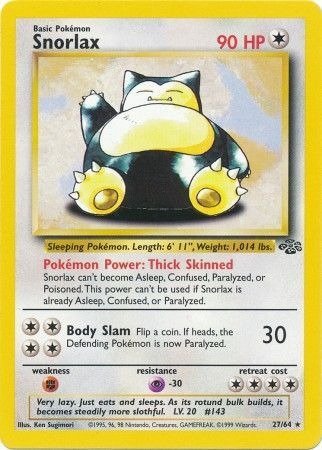 Producto - Snorlax (27/64) [Jungle Unlimited]