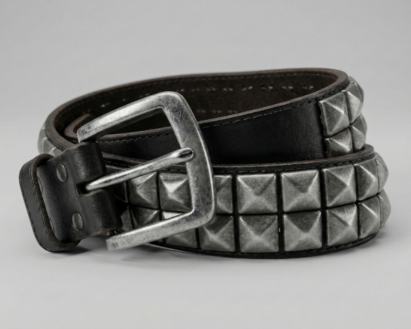 Producto - Cinto con Tachas Cuadradas