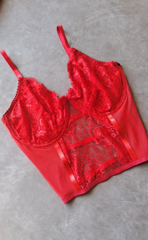 Producto - Bustier OLIVIA (rojo)