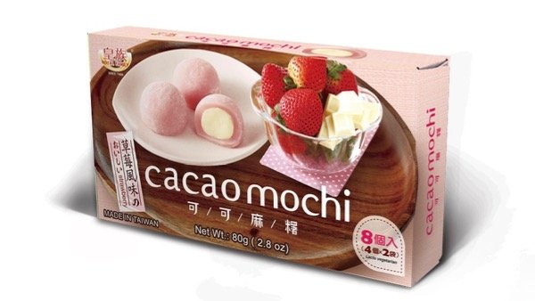 Producto - Cacao Mochi frutilla 80gr