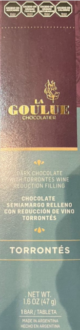 Producto - Chocolate Goulue Torrontés