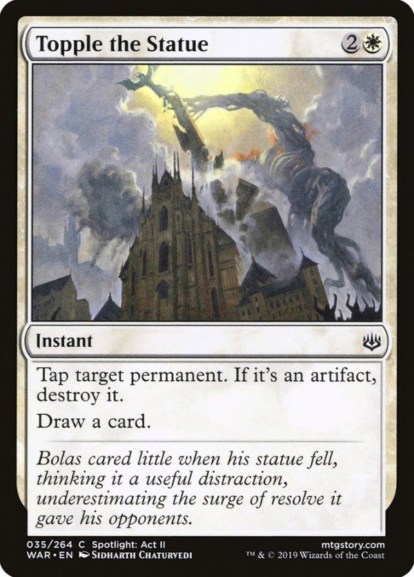 Producto - Topple the Statue  War of the Spark