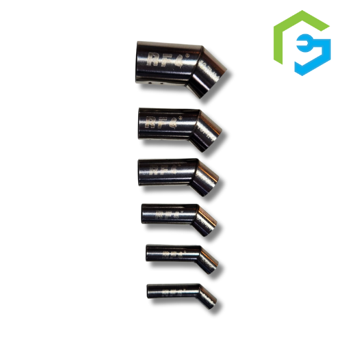 Producto - Kit Puntas para Pistola de aire RF4 Curved Nozzle Cover