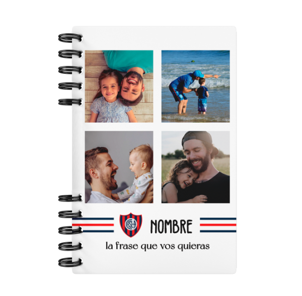 Producto - Cuaderno San Lorenzo Día del Padre Fútbol 200 hojas