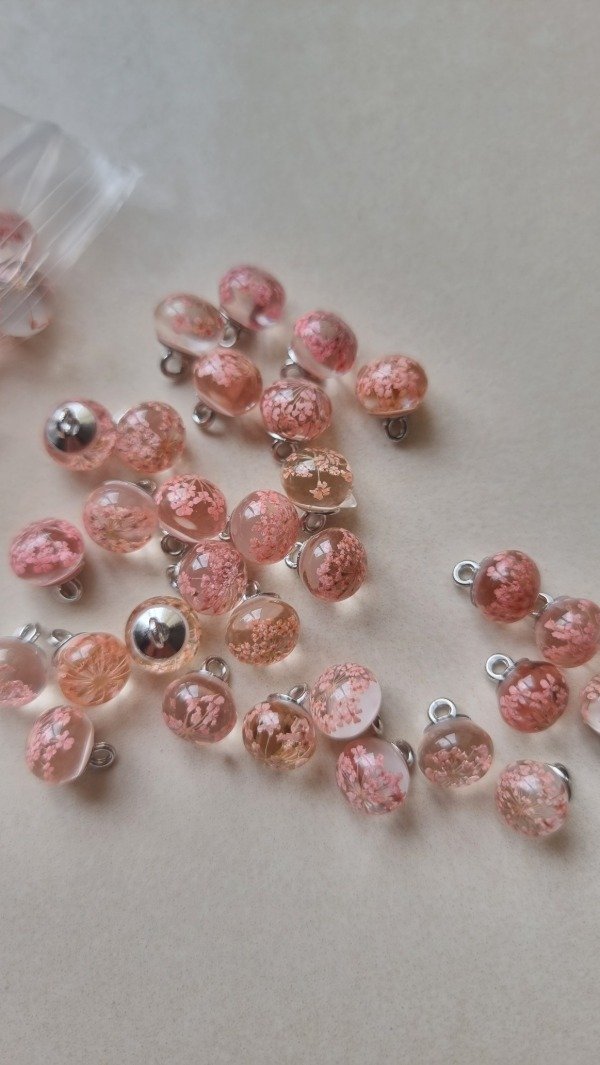 Producto - Botón de resina PERLITA 8mm