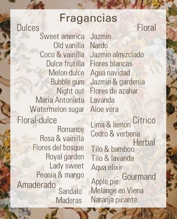 Producto - Refill de velas de soja