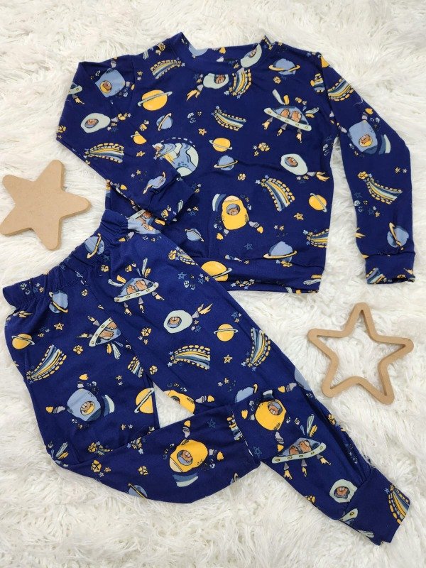 Producto - Pijama Espacio Azul
