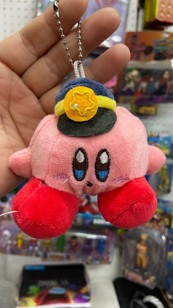 Producto - Peluche Llavero Kirby (gorra)