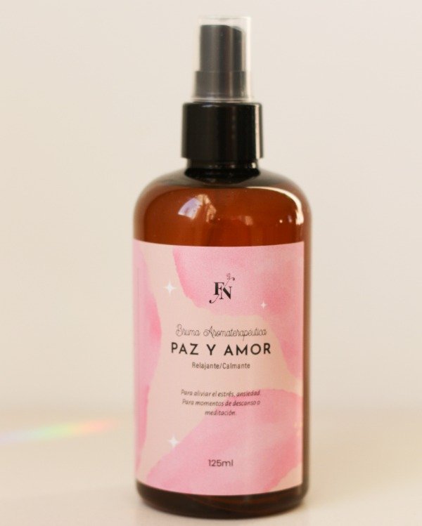 Producto - Bruma Aromaterapéutica - Paz y Amor