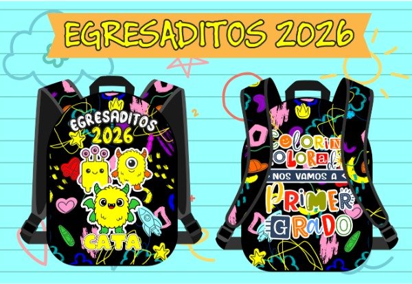 Producto - Mochila Egresaditos moustrito
