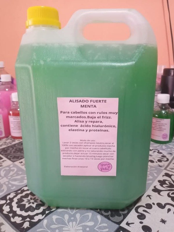 Producto - Alisado Fuerte - 3