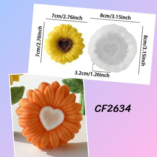 Producto - MARGARITA CON CENTRO CORAZON - CF2634