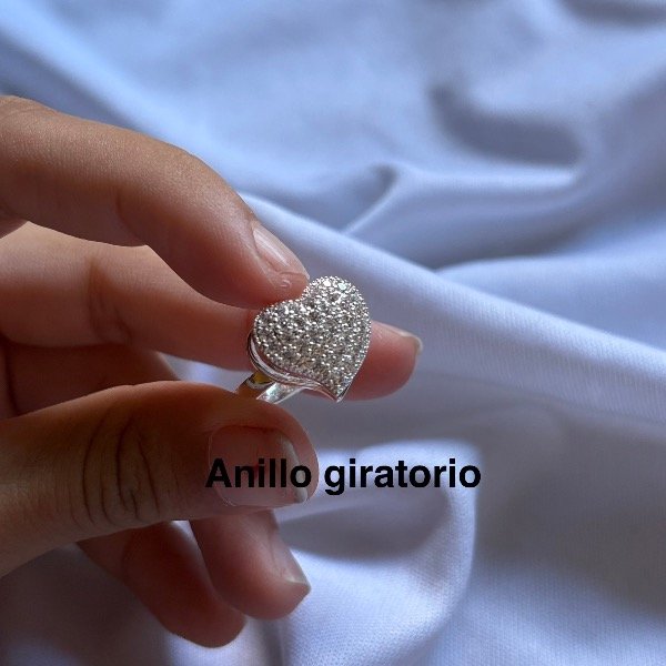 Producto - Anillo giratorio corazón