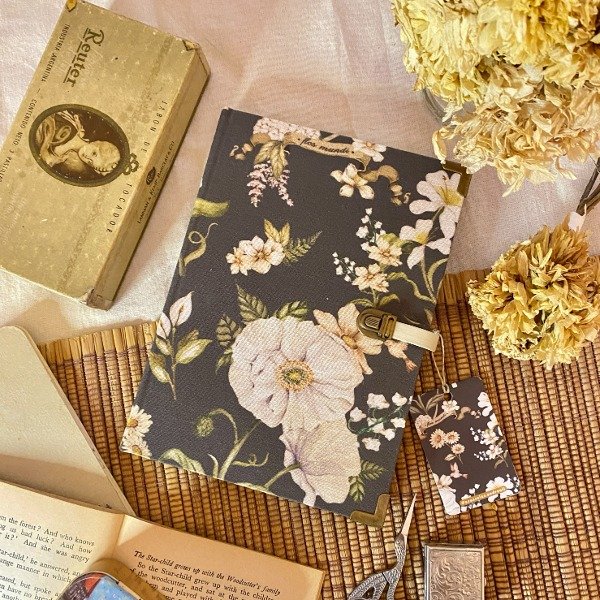 Producto - Bitácora artesanal A5 "Flowers"