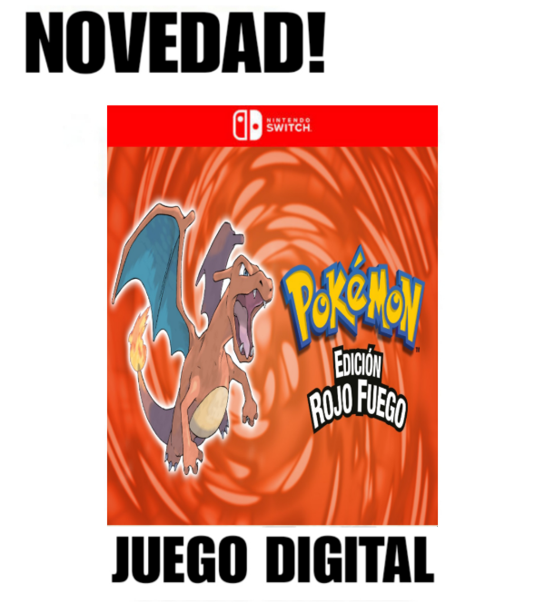 Producto - Pokemon Rojo Fuego Juego digital Nintendo Switch