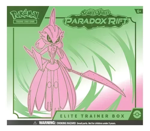 Producto - Pokemon Tcg Elite Box Paradox Rift Roaring Moon Ingles Idioma Inglés Pokémon Tcg