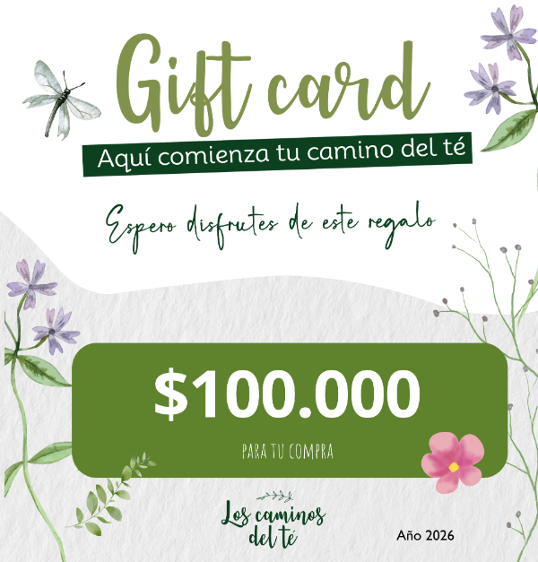 Producto - Gift Card Los Caminos del Té - 100 M