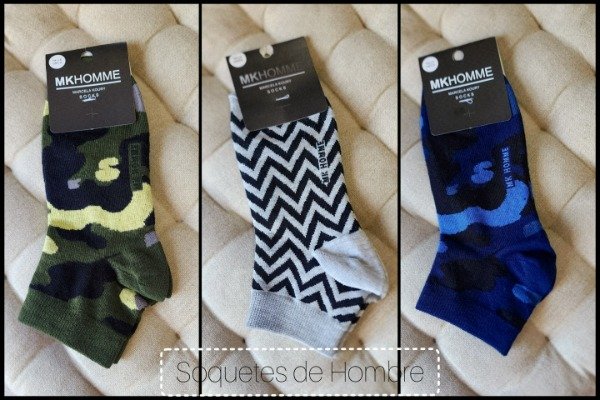 Producto - Soquete hombre estampado de algodón MK 62202