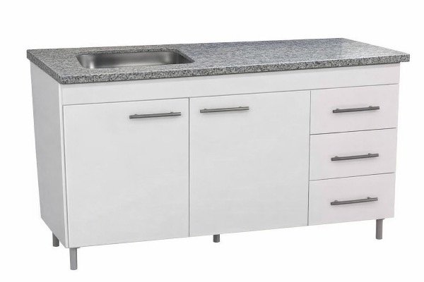 Producto - Bajo mesada de 1,40 blanco 3014