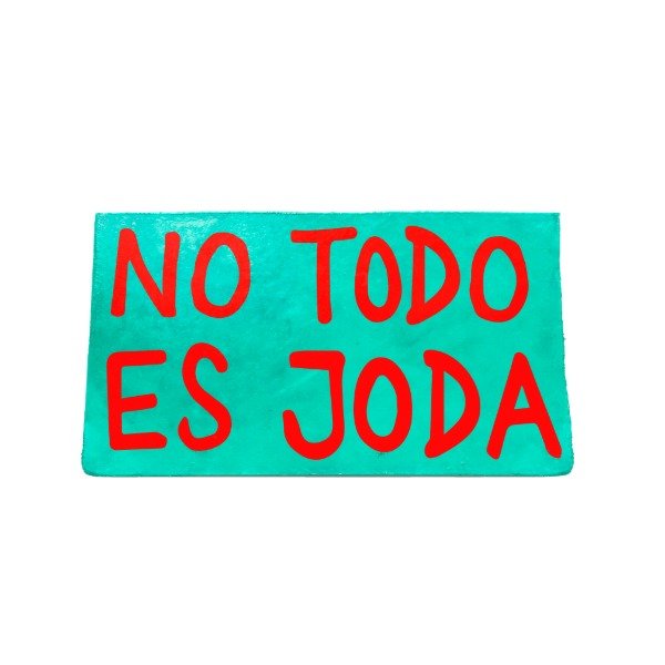 Producto - No todo es joda - cartel