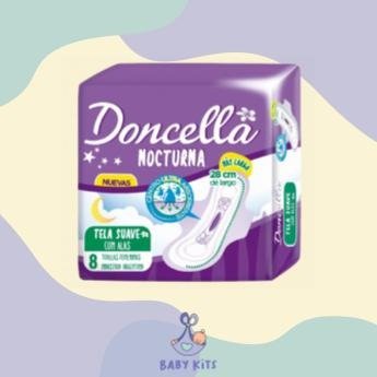 Producto - DONCELLA TOALLA NOCTURNA S/DES. C/ALAS X8U.