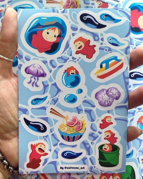 Producto - Plancha vinilo Ponyo