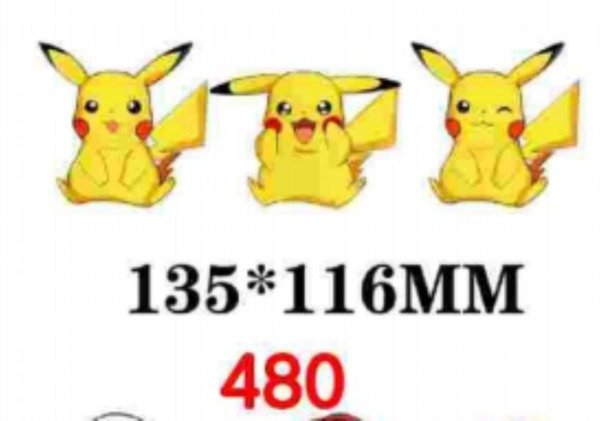 Producto - STICKER HOLOGRÁFICO 3D PIKACHU POKEMON