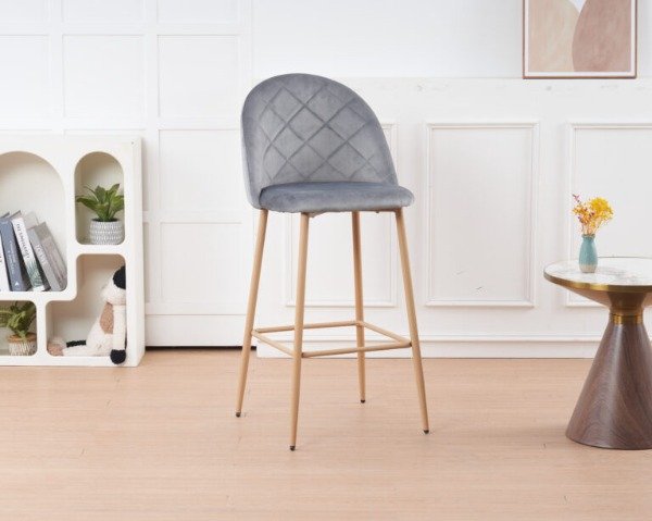 Producto - BANQUETA PRINCE PATA DE COLOR DE MADERA - 0