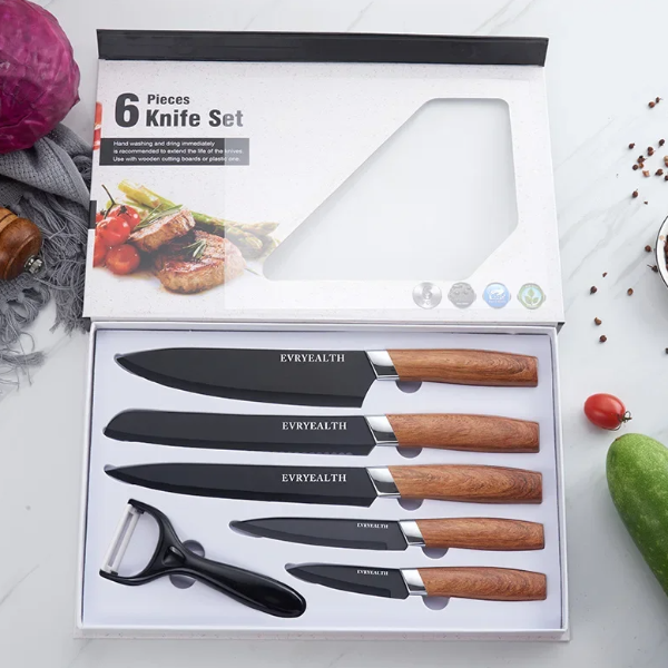 Producto - SET DE CUCHILLOS CHEF X6