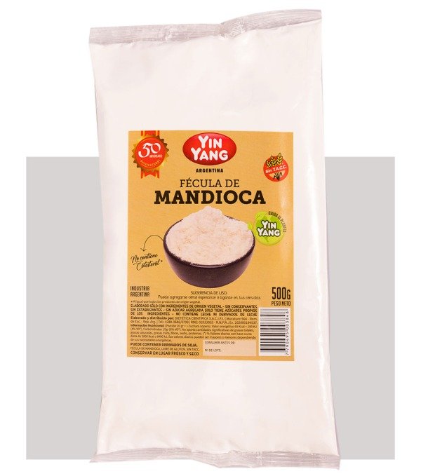 Producto - FECULA DE MANDIOCA - YIN YAN (sin tacc)