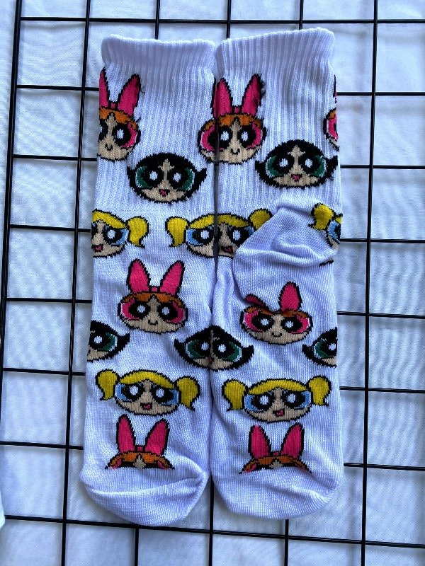 Producto - Medias 3/4, superpoderosas blancas