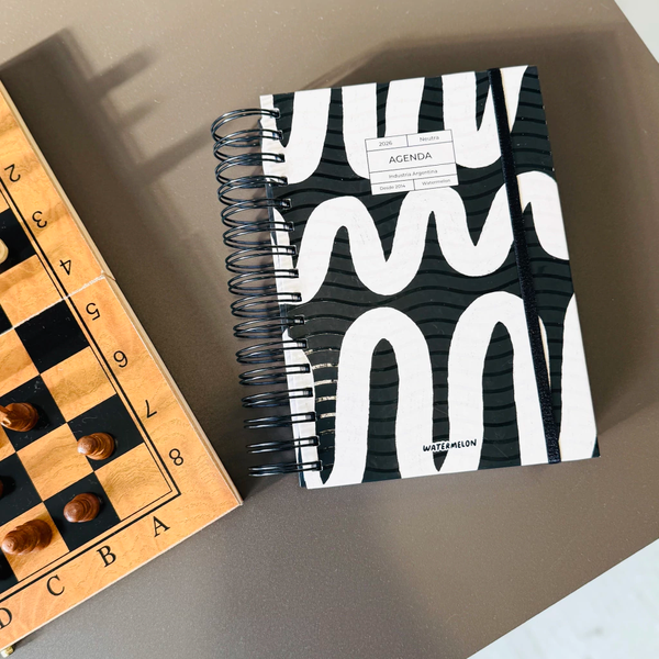 Producto - Agenda semana a la vista neutra Ondas